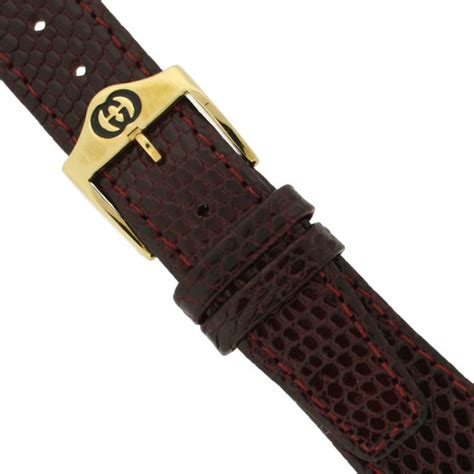 gucci watch leather strap band|Gucci leather watch strap replacement.